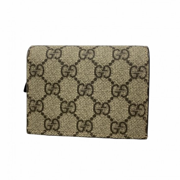 Gucci GG Supreme Wallet 779810 Beige for Men and Women - Picture 1 of 10